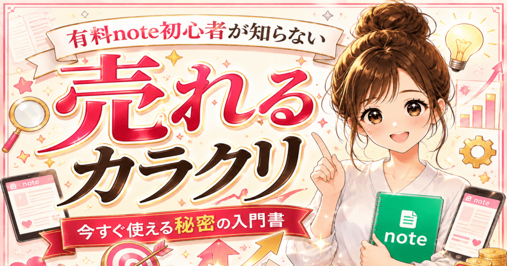 有料noteが売れるカラクリを解説した関連記事