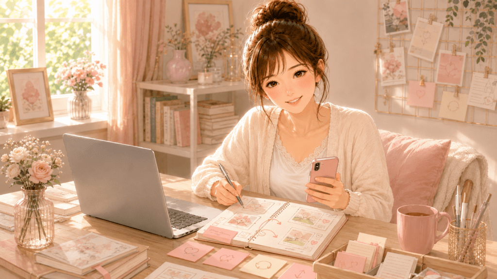 投稿を使い回す仕組み化のイメージ