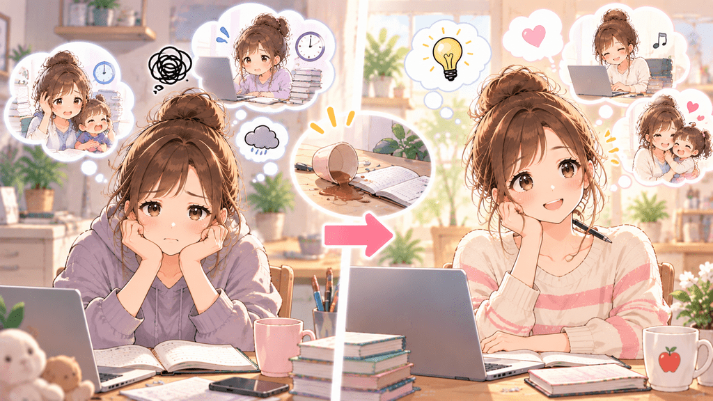 昔と今で考え方が変わった経験を掘り起こすワーク