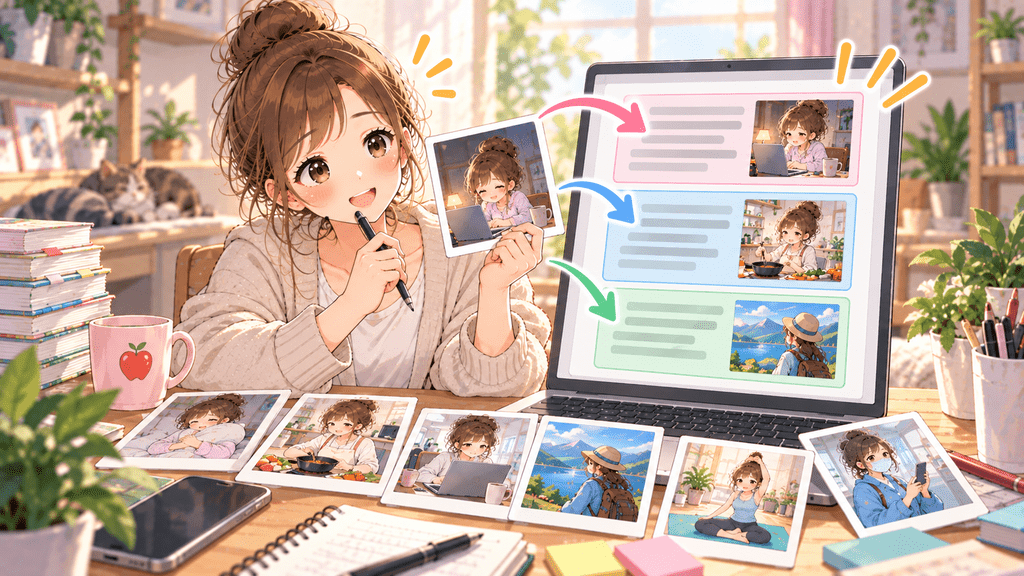 選んだ体験ストーリーを有料noteのどこで使うか決める方法