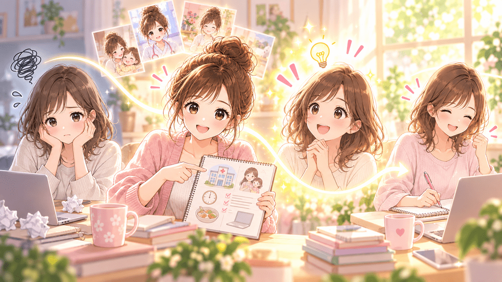 経験を読者に役立つ体験談へ変える4つの要素