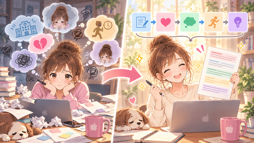 感情を大げさにせず共感される体験談を書くチェックポイント