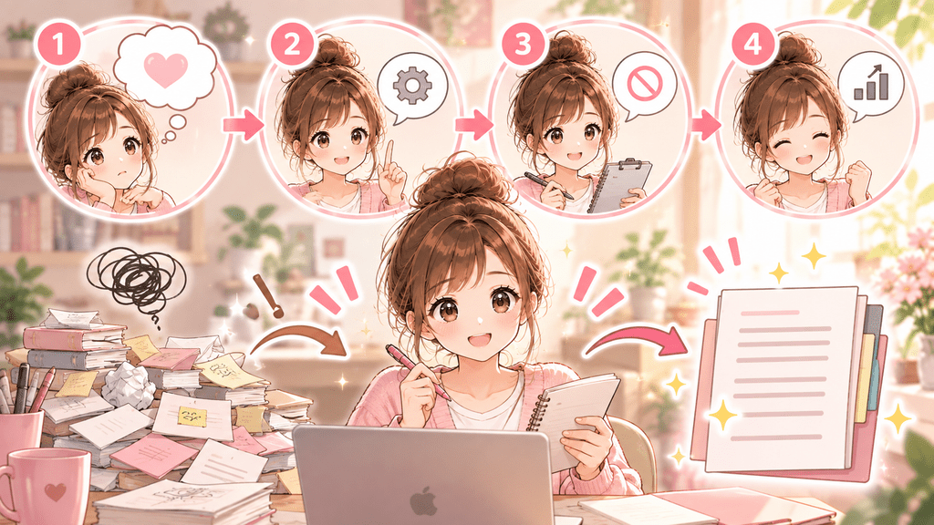 想いを行動に変える4つの質問