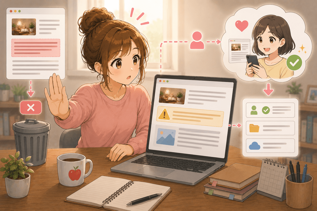 購入者がいる有料noteを削除する前にnoteの仕様を確認するイメージ
