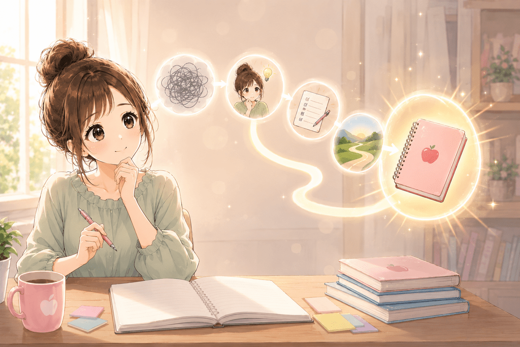 解決の方向を示して有料noteの役割を伝える