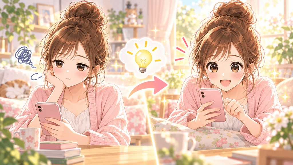 読者の当たり前を少しずらして続きへの疑問を生む流れ