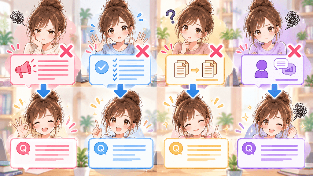 有料noteのQ&Aで避けたい4つの失敗